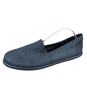 SafeTStep Eve Women Casual Slip On Shoe Size 6.5 Wide Work Black Fabric